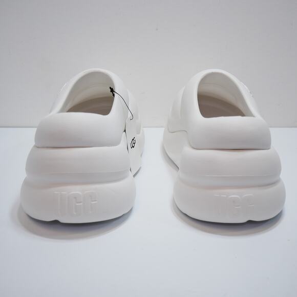 NEW UGG SPORT YEAH CLOG SLIP ON BRIGHT WHITE 1132890 MSRP $70 WOMANS SIZE - 9 - Picture 4 of 9